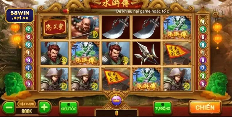 Mẹo chơi nổ hũ Thủy Hử thắng lớn tại nhà cái 58WIN